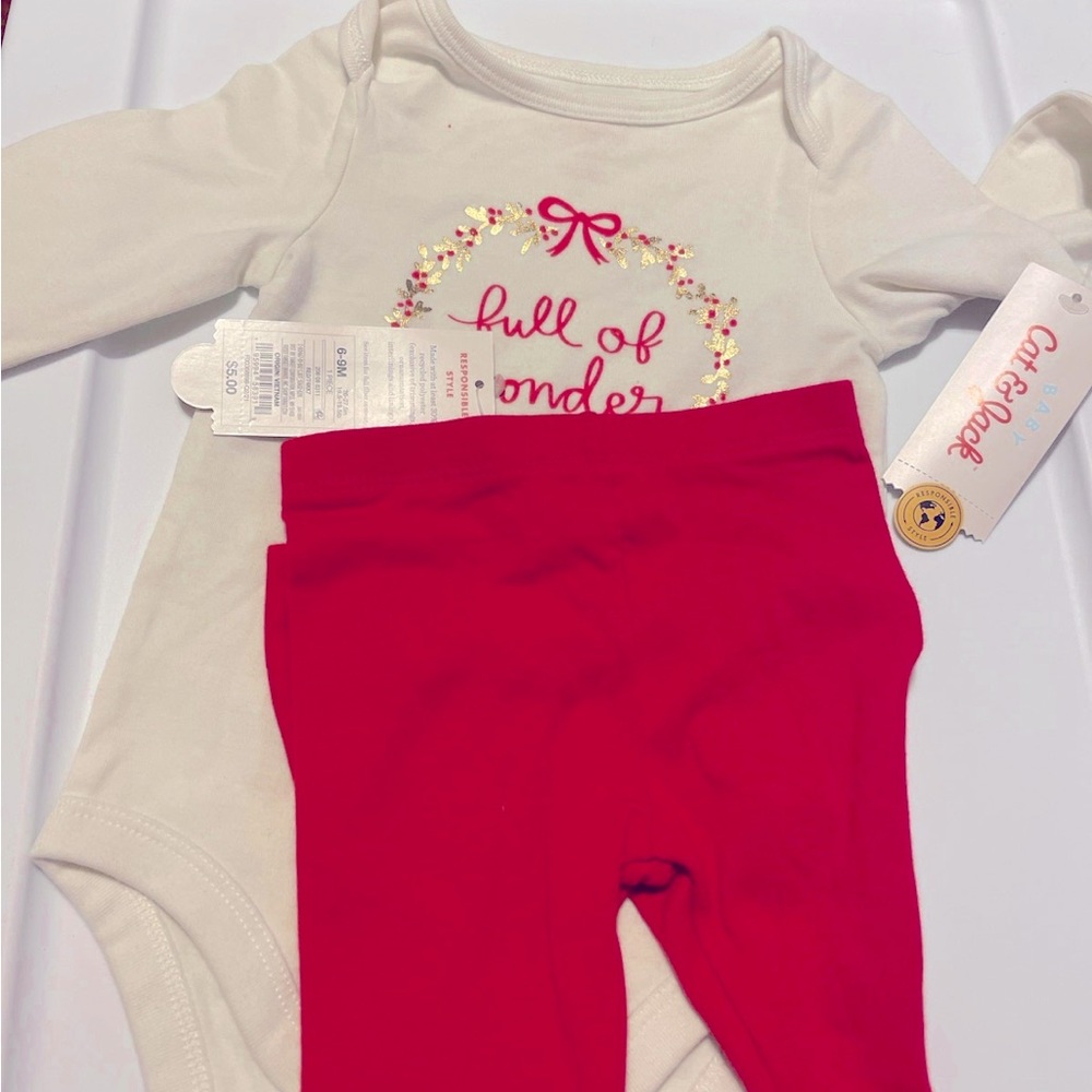 Cat and Jack Baby Christmas Set!
